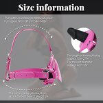 Silicone Gag Ball BDSM Bondage Restraints Open Mouth Sex Ball Harness Strap Gag Adult Games Exotic Accessories Sex Toy for Women