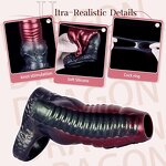 Knot Penis Sleeve Cock Sleeve Penis Extender Soft Penis Enlarger for Couples Delay Ejaculation Stronger Erection Enhancement