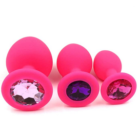 Grand Tapon Beads Pink Cola Extremo China Ass Lock Butt Set Expand Huge Sex Toys Anal Plug Silicon