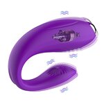 Sexual Double Head G-spot Wearable Vibrator with 10 Vibration Modes, Prostate Anal Massager Sex Toy Suitable for Female Partners