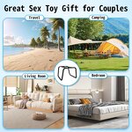 Sex Stool Multifunction Weightless Adjustable Sex Chair Position Aid Bounced Sex Toys Furniture for Women Couples