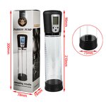 Automatic Male Masturbation Cup with LED Display Vibrator Sucking Telescopic Masturbation Cup Sex Toys for Men Masturbating
