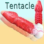 8.66 in Octopus Tentacle Penis Extender Enlarger Sleeve with Cock Ring Enlargement Sheath for Men Delay Ejaculation and Increase