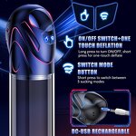 Electric Penis Pump Sex Toy Penis Extender Vacuum Pump Penis Enlargement Pumps for ED Trainer Dick Pump Male Masturbators Adult