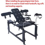 BDSM Furniture Open Leg Spreader Restraint Handcuffs Large Sex Furniture Love Sofa Erotic Bondage Sofa Chair With Sex Machine