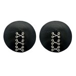 Sparkly Rhinestone Nipple Covers Round-shaped Breast Petals Reusable Adhesive Pasties Shiny Crystal Body Jewelry