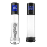 Electric Penis Vacuum Pump with a Realistic Sleeve for Male Masturbation,Manual Mode/Smart Mode Smart Penis Pump with LCD Screen