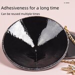 Adhesive Metal Nipple Covers Sexy Reusable Tassel Pasties with Diamonds Self-Bra Jewelry Sticker New Underwear Accessories