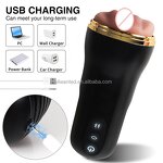 Automatic Male Masturbator Pocket Pussy Stroker Masturbators with 5 sucking & 10 Vibrating Sex Machines & Devices