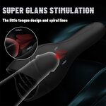 Silicone 10 Dynamic Frequencies Male Penis Vibrator Male Stroker Sex Toys for Men Strong, Silent Waterproof Mens Vibrator