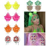Diamond Nipple Pasties Custom Jewelry Lingerie Sexy Crystal Nipple Sticker Pasties Adhesive for Body and Sexy Lady