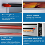 Commercial Oven Manufacturer - 3 Deck 9 Tray Electric Pizza Bread Oven