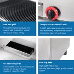 Commercial Barbecue Grill Factory - Gas Rock Barbecue Restaurant Kitchen