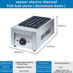 Fish Ball Oven Manufacturer - Electric Heating Ball Machine Gas Stove