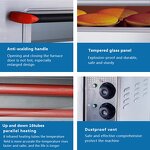 Commercial Gas Bread Oven Manufacturer - 2 Drawer 4 Tray Professional Baking