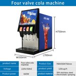 Soda Dispenser Factory - 4 Valve Carbonated Beverage Vending Machine