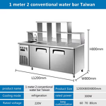 Bubble Tea Counter Factory - Customized Stainless Steel Refrigeration Counter