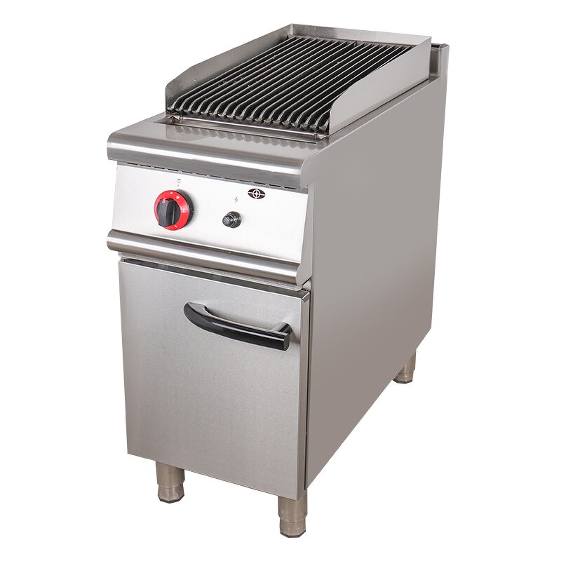 Outdoor Gas BBQ Grill Factory - Smokeless Grooved Plate Barbecue Griddle