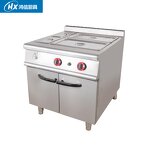 Commercial Food Warmer Factory - Gas Bain Marie with Cabinet Hot Sale