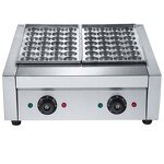 Commercial Fish Ball Oven Manufacturer - Automatic Octopus Ball Machine Gas Grill