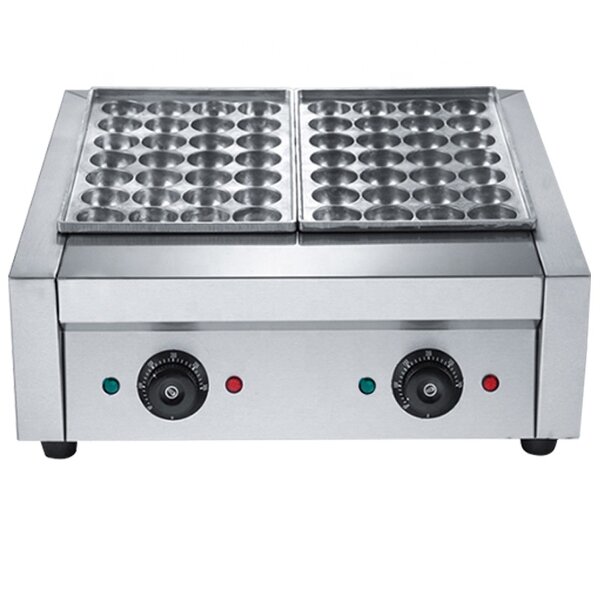 Commercial Fish Ball Oven Manufacturer - Automatic Octopus Ball Machine Gas Grill