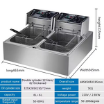 Commercial Electric Fryer Factory - 12L Stainless Steel Easy Operate Fryer