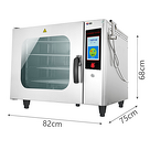 Commercial Universal Oven Manufacturer - Electric Steaming BBQ Pizza Oven