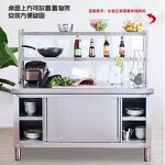 Kitchen Cabinet Factory - Single/Double Door Work Cabinet for Storing Food