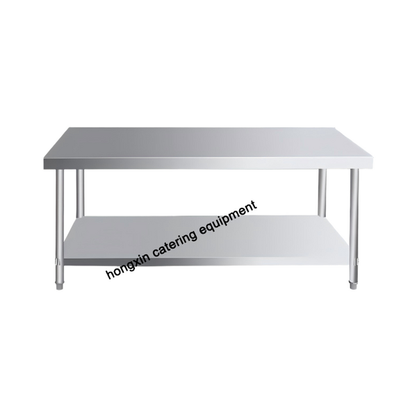 Commercial Work Desk Factory - 1.5M Hotel Work Desk with Storage Rack