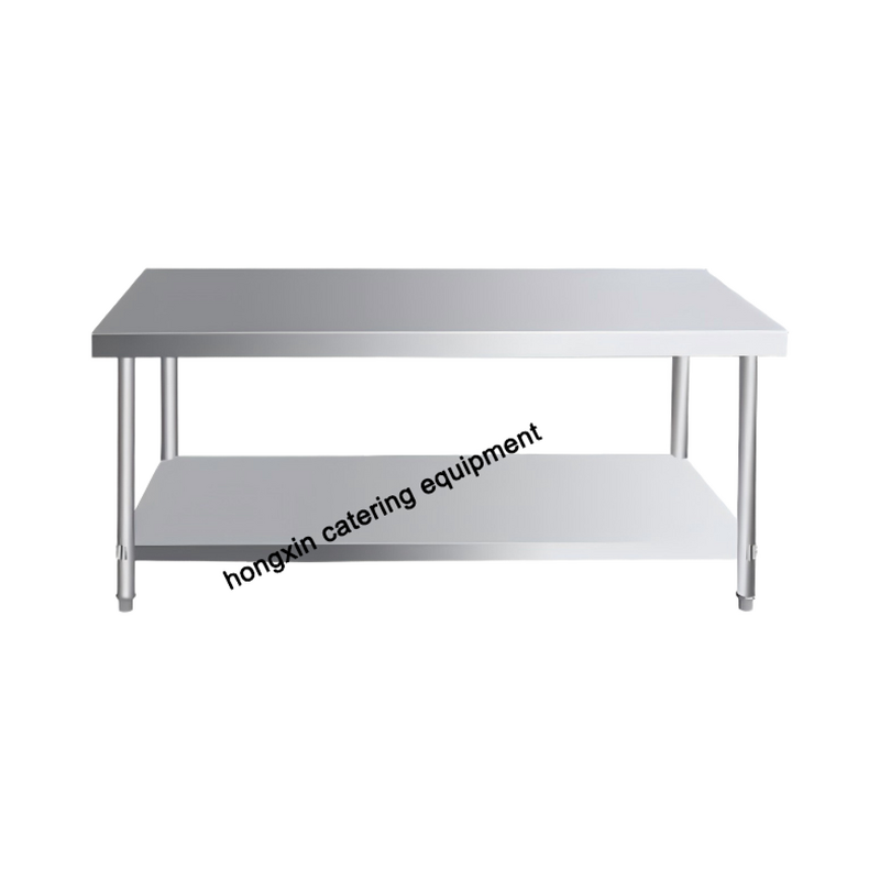 Commercial Work Desk Factory - 1.5M Hotel Work Desk with Storage Rack