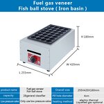 Takoyaki Machine Factory - Gas Fish Ball Octopus Ball Maker Oven