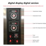 Commercial Bakery Oven Factory - 3 Deck 9 Tray Electric Pizza Bakery Oven