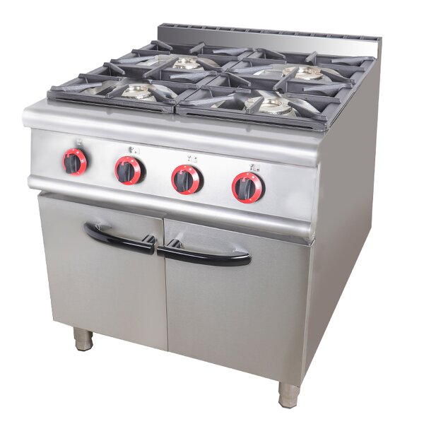 Gas Stove Factory - 4 Burner Commercial Cooking Stove Wholesale