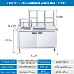 Refrigeration Cabinet Factory - Stainless Steel Milk Tea Shop Under counter Fridge