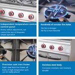 Commercial Gas Stove Factory - Energy Saving 304 Stainless Steel Cooking Machine