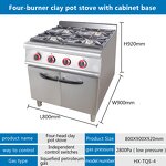 Gas Stove Factory - 4 Burner Commercial Cooking Stove Wholesale