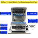 Commercial Electric Fryer Factory - 10L/20L Automatic Oil Smoke Purification