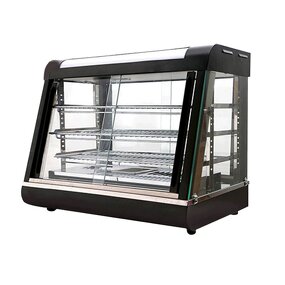 Food Display Cabinet Manufacturer - Glass Fried Chicken Display Insulation Cabinet