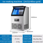 Industrial Cube Ice Maker Manufacturer - Direct Factory 30-50KG for Cold Drink Shop