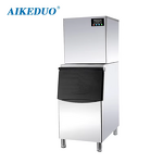 Commercial Ice Cube Maker Factory - 300KG with Storage Box for Restaurant
