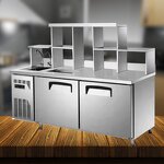 Commercial Bar Counter Factory - Customized Stainless Steel Bubble Tea Counter