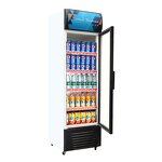 Commercial Refrigerator Factory - Single Door Glass Door Beverage Display Fridge