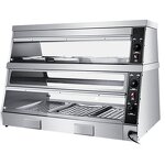 Food Warmer Factory - Counter Top Electric Fast Food Display Cabinet
