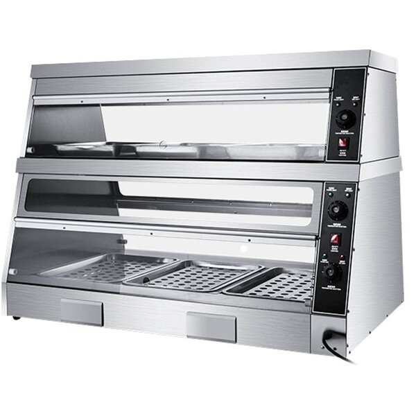 Food Warmer Factory - Counter Top Electric Fast Food Display Cabinet