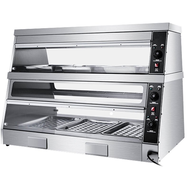 Food Warmer Factory - Counter Top Electric Fast Food Display Cabinet