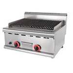 Commercial Barbecue Grill Factory - Gas Rock Barbecue Restaurant Kitchen