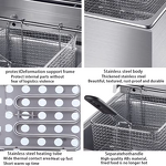 Commercial Deep Fryer Manufacturer - 6L Stainless Steel Easy Operate Electric Fryer