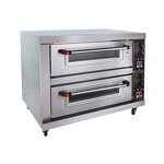 Commercial Gas Bread Oven Manufacturer - 2 Drawer 4 Tray Professional Baking