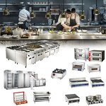 Commercial Kitchen Equipment Manufacturer - Stainless Steel Set for Hotel Custom