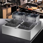 Commercial Electric Fryer Factory - 12L Stainless Steel Easy Operate Fryer